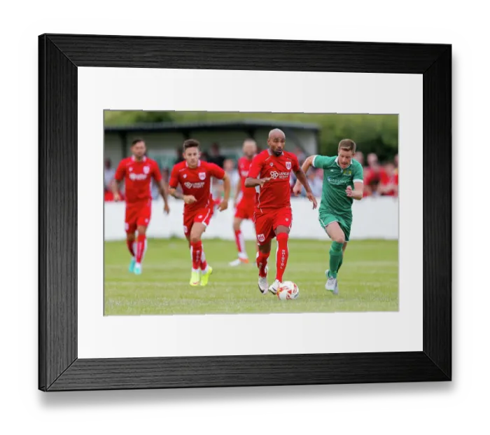 Framed Print : Hengrove Athletic v Bristol City 100716 Framed Print : Hengrove Athletic v Bristol City 100716