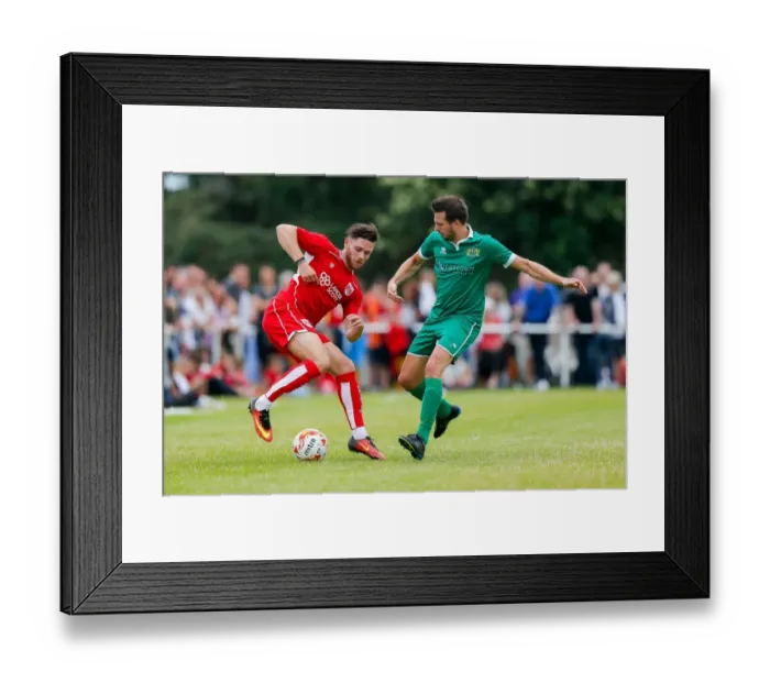 Framed Print : Bristol City's Wes Burns in Action during Pre-Season Community Match against Hengrove Athletic Framed Print : Bristol City's Wes Burns in Action during Pre-Season Community Match against Hengrove Athletic