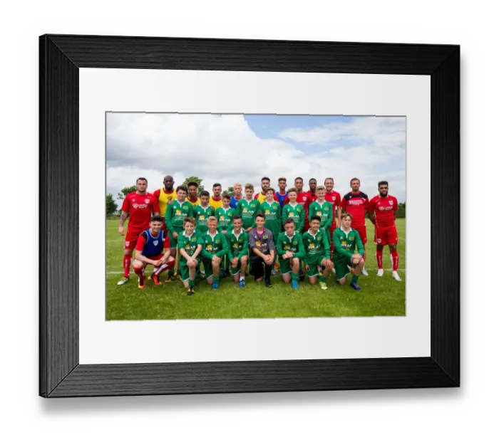 Framed Print : Bristol City Footballers Mingle with Hengrove Athletic Young Stars at Pre-Season Community Match Framed Print : Bristol City Footballers Mingle with Hengrove Athletic Young Stars at Pre-Season Community Match