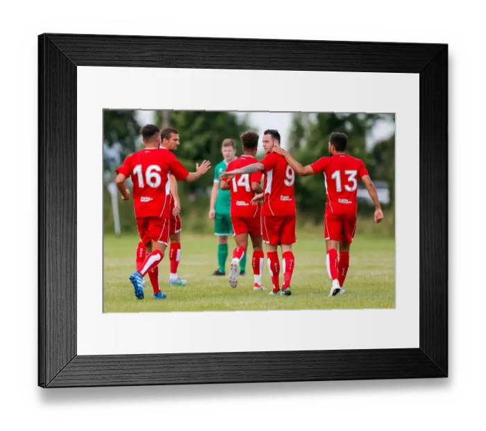 Framed Print : Bristol City's Lee Tomlin Scores Stunner from Free Kick in Pre-Season Match vs. Hengrove Athletic