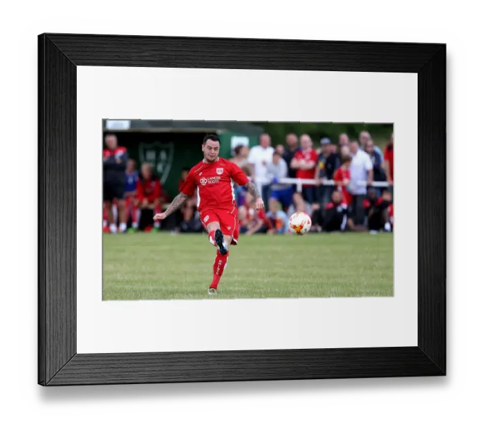 Framed Print : Lee Tomlin's Stunning Free Kick Goal for Bristol City vs Hengrove Athletic (July 10, 2016) Framed Print : Lee Tomlin's Stunning Free Kick Goal for Bristol City vs Hengrove Athletic (July 10, 2016)