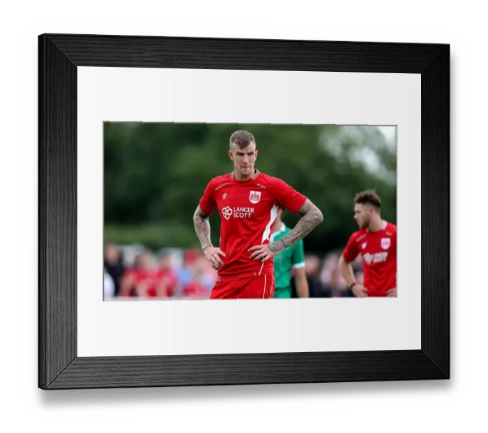 Framed Print : Aden Flint in Pre-Season Action: Hengrove Athletic vs. Bristol City (July 10, 2016) Framed Print : Aden Flint in Pre-Season Action: Hengrove Athletic vs. Bristol City (July 10, 2016)