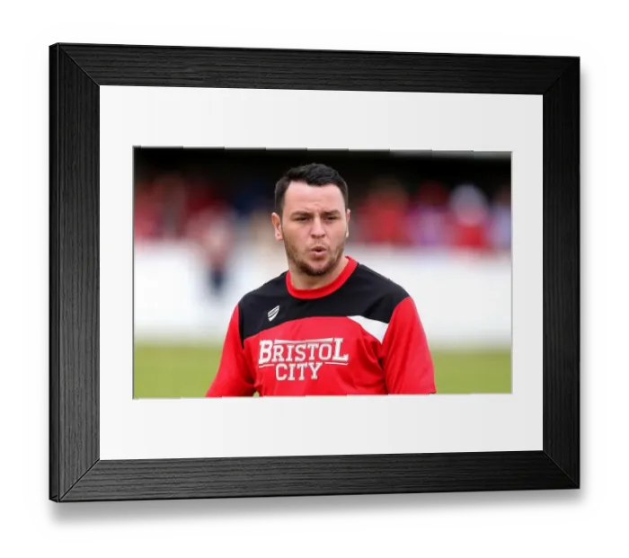Framed Print : Bristol City's Lee Tomlin Shines in Pre-Season Friendly Against Hengrove Athletic Framed Print : Bristol City's Lee Tomlin Shines in Pre-Season Friendly Against Hengrove Athletic