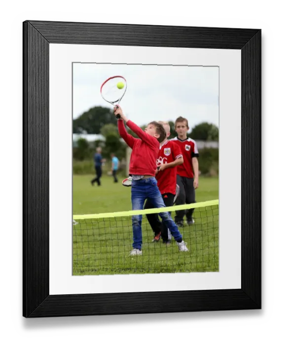 Framed Print : Bristol City FC: Community Foundation Connects Fans at Pre-Season Friendly vs Hengrove Athletic
