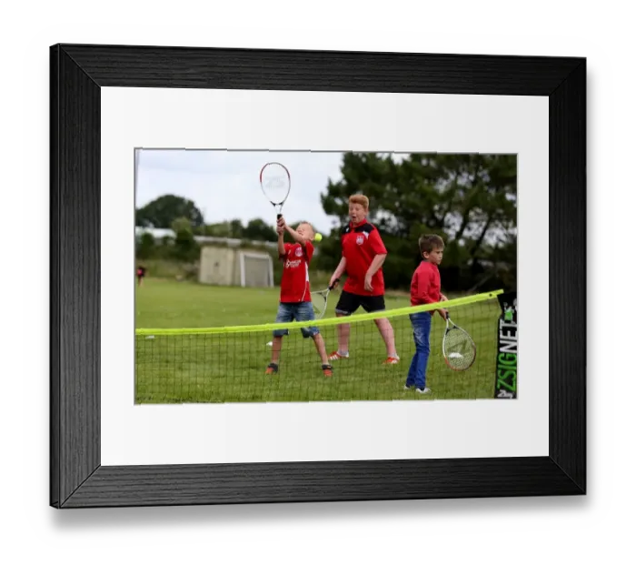Framed Print : Bristol City FC: Community Foundation Engages Fans at Pre-Season Friendly vs Hengrove Athletic