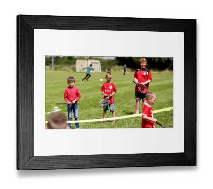 Framed Print : Bristol City FC: Community Foundation Engages Fans at Hengrove Athletic Pre-Season Friendly
