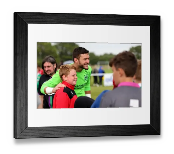 Framed Print : Bristol City FC: Richard O'Donnell Poses at The Grove During Pre-Season Friendly Against Hengrove Athletic
