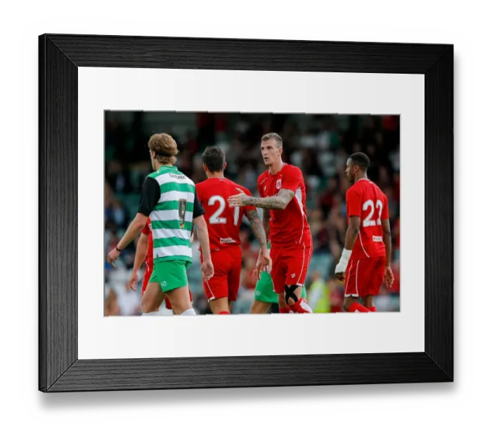 Framed Print : Aden Flint's Goal: Bristol City Takes the Lead over Yeovil Town (16-07-2016) Framed Print : Aden Flint's Goal: Bristol City Takes the Lead over Yeovil Town (16-07-2016)