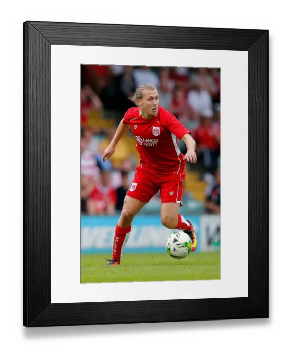 Framed Print : Bristol City's Luke Freeman in Action against Yeovil Town, 2016 Framed Print : Bristol City's Luke Freeman in Action against Yeovil Town, 2016