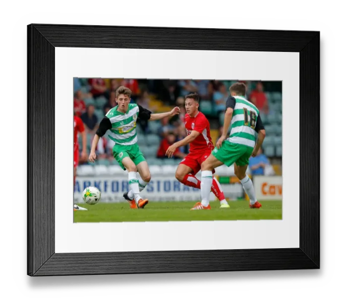 Framed Print : Bristol City's New Signing Josh Brownhill in Action vs Yeovil Town (16.07.2016)