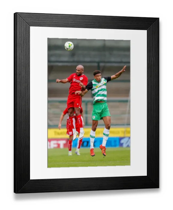 Framed Print : Bristol City's Samuel Armenteros in Action during Pre-Season Friendly against Yeovil Town (2016) Framed Print : Bristol City's Samuel Armenteros in Action during Pre-Season Friendly against Yeovil Town (2016)