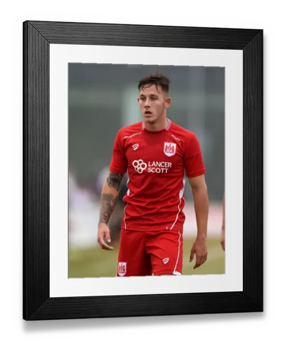 Framed Print : Josh Brownhill in Action: Bristol City vs Granada, 2016 Pre-season Friendly