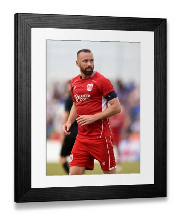 Framed Print : Aaron Wilbraham in Action: Bristol City vs Granada, 2016 - Pre-season Friendly Framed Print : Aaron Wilbraham in Action: Bristol City vs Granada, 2016 - Pre-season Friendly
