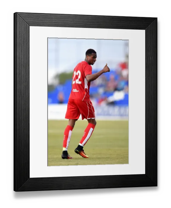 Framed Print : Jonathan Kodjia in Action: Granada vs. Bristol City Pre-season Friendly, 2016 Framed Print : Jonathan Kodjia in Action: Granada vs. Bristol City Pre-season Friendly, 2016