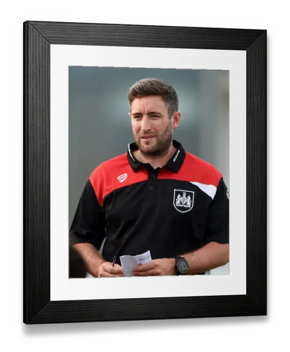 Framed Print : Lee Johnson Leads Bristol City in Pre-Season Friendly Against Granada, 200716