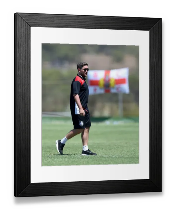 Framed Print : Lee Johnson at La Manga: Bristol City FC Pre-Season Training (UCAM v Bristol City, 2016) Framed Print : Lee Johnson at La Manga: Bristol City FC Pre-Season Training (UCAM v Bristol City, 2016)