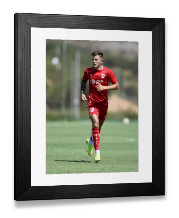 Framed Print : Bristol City's Josh Brownhill in Action Against UCAM during Pre-season Friendly at La Manga Training Ground (22 / 07 / 2016) Framed Print : Bristol City's Josh Brownhill in Action Against UCAM during Pre-season Friendly at La Manga Training Ground (22 / 07 / 2016)