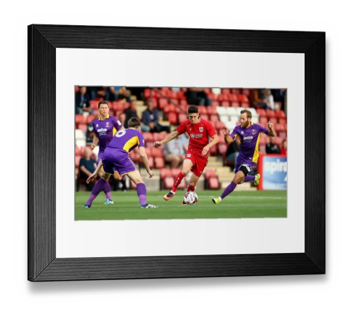 Framed Print : Bristol City's Callum O'Dowda Dashes Past Cheltenham Town's James Dayton in Preseason Friendly Framed Print : Bristol City's Callum O'Dowda Dashes Past Cheltenham Town's James Dayton in Preseason Friendly