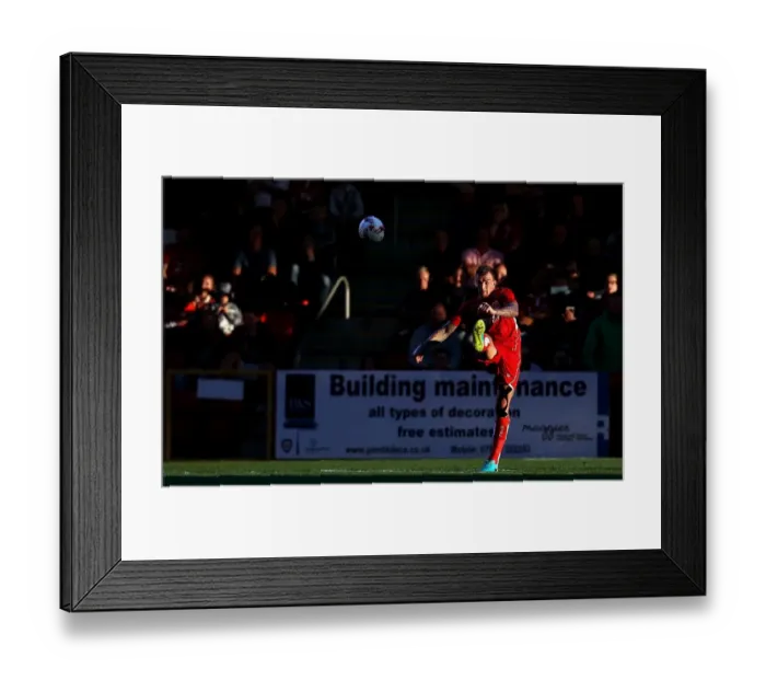 Framed Print : Aden Flint Clears the Ball for Bristol City against Cheltenham Town, 2016 Framed Print : Aden Flint Clears the Ball for Bristol City against Cheltenham Town, 2016