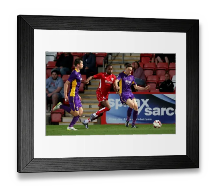 Framed Print : Bristol City's McCloulsky Scores in Preseason Friendly Against Cheltenham Town
