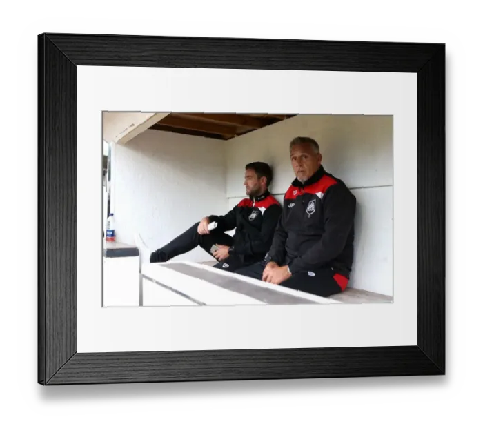 Framed Print : Bristol City Manager Lee Johnson and Assistant Manager John Pemberton Prepare for Bath City Friendly (July 2016) Framed Print : Bristol City Manager Lee Johnson and Assistant Manager John Pemberton Prepare for Bath City Friendly (July 2016)