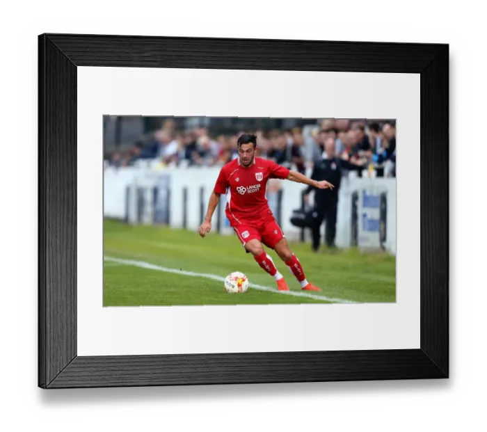 Framed Print : Bristol City's Diego De Girolamo in Action Against Bath City, 2016 Framed Print : Bristol City's Diego De Girolamo in Action Against Bath City, 2016