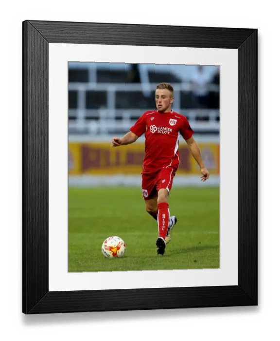 Framed Print : Bristol City's Joe Morrell Shines in Pre-Season Friendly Against Bath City Framed Print : Bristol City's Joe Morrell Shines in Pre-Season Friendly Against Bath City