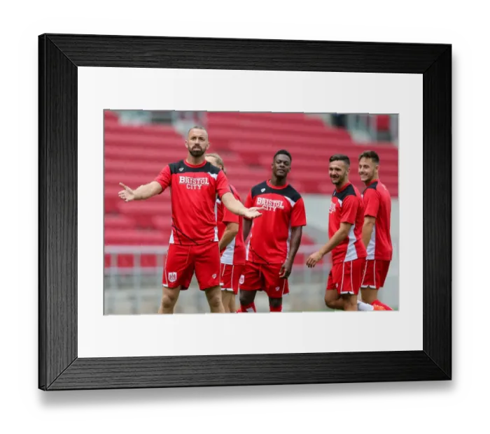 Framed Print : Bristol City vs Portsmouth: Intense Moment between Aaron Wilbraham and Unnamed Portsmouth Player at Ashton Gate Stadium (Pre-Season Friendly, 2016) Framed Print : Bristol City vs Portsmouth: Intense Moment between Aaron Wilbraham and Unnamed Portsmouth Player at Ashton Gate Stadium (Pre-Season Friendly, 2016)