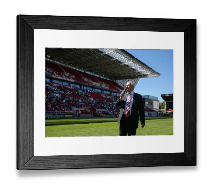 Framed Print : Bristol City's New Season Kickoff: Steve Lansdown Opens Lansdown Stand at Ashton Gate Framed Print : Bristol City's New Season Kickoff: Steve Lansdown Opens Lansdown Stand at Ashton Gate
