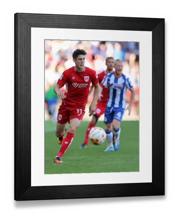 Framed Print : Bristol City vs Wigan Athletic: Callum O'Dowda's Thrilling Performance in Sky Bet EFL Championship Framed Print : Bristol City vs Wigan Athletic: Callum O'Dowda's Thrilling Performance in Sky Bet EFL Championship