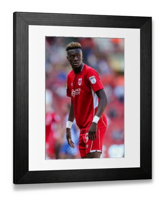 Framed Print : Tammy Abraham's Intense Focus: Bristol City vs Wigan Athletic, Sky Bet EFL Championship, Ashton Gate Stadium Framed Print : Tammy Abraham's Intense Focus: Bristol City vs Wigan Athletic, Sky Bet EFL Championship, Ashton Gate Stadium