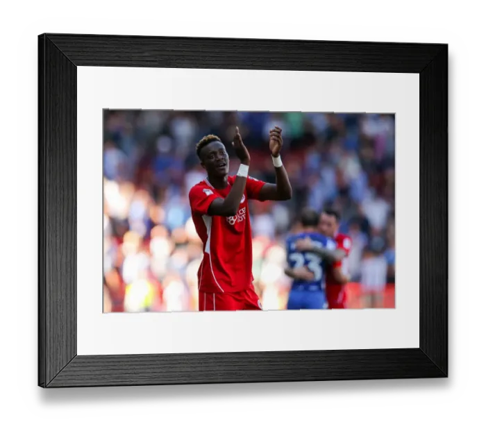 Framed Print : Tammy Abraham's Debut Goal: Bristol City Secures 2-1 Win Over Wigan Athletic Framed Print : Tammy Abraham's Debut Goal: Bristol City Secures 2-1 Win Over Wigan Athletic