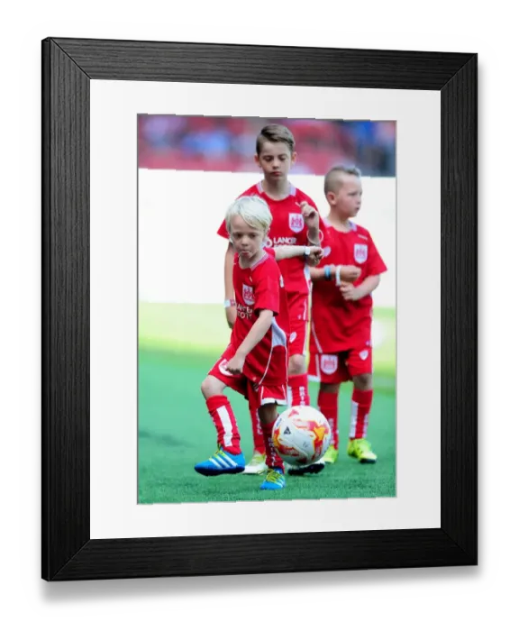 Framed Print : Bristol City vs Wigan Athletic: Clash at Ashton Gate - Sky Bet Championship (August 2016)