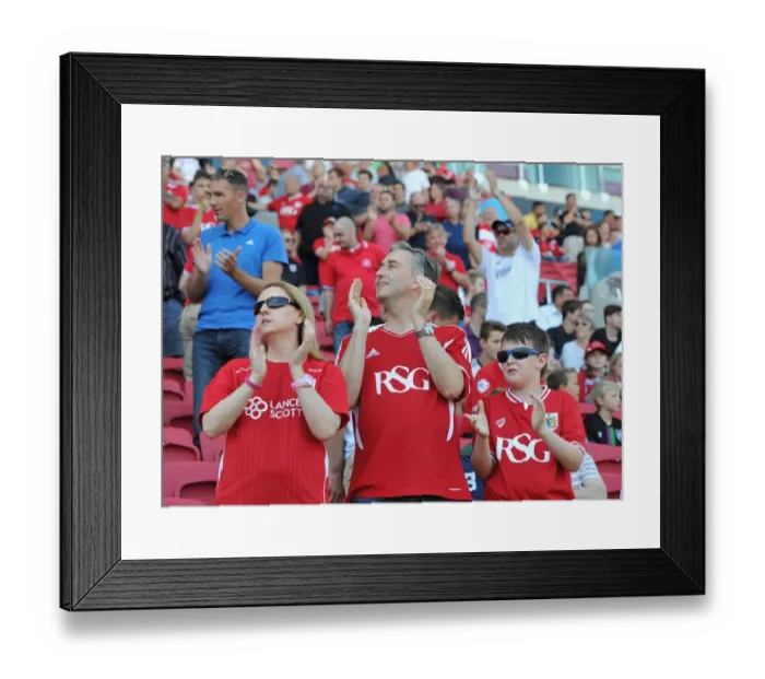 Framed Print : Bristol City Fans Honor Steve Lansdown Amidst Sky Bet Championship Clash vs. Wigan Athletic Framed Print : Bristol City Fans Honor Steve Lansdown Amidst Sky Bet Championship Clash vs. Wigan Athletic