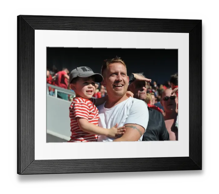Framed Print : Bristol City Celebrates 2-1 Home Win Against Wigan Athletic