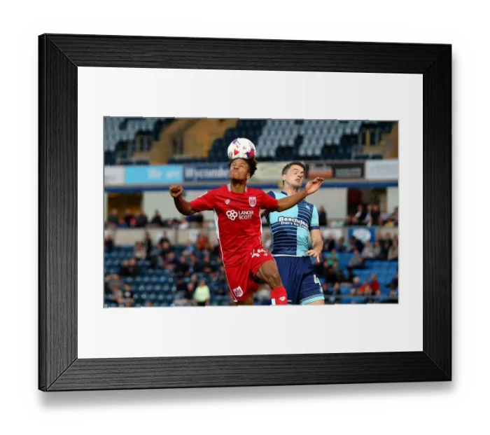 Framed Print : Bobby Reid Scores the Opener: Wycombe Wanderers vs. Bristol City, 2016 Framed Print : Bobby Reid Scores the Opener: Wycombe Wanderers vs. Bristol City, 2016