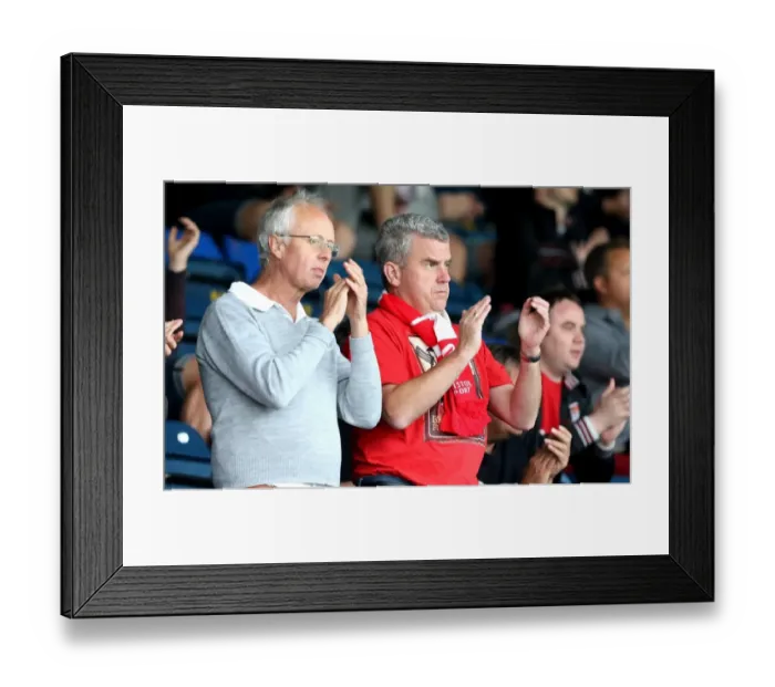 Framed Print : Bristol City Fans in Action at Wycombe Wanderers vs. Bristol City, EFL League Cup (09.08.2016) Framed Print : Bristol City Fans in Action at Wycombe Wanderers vs. Bristol City, EFL League Cup (09.08.2016)