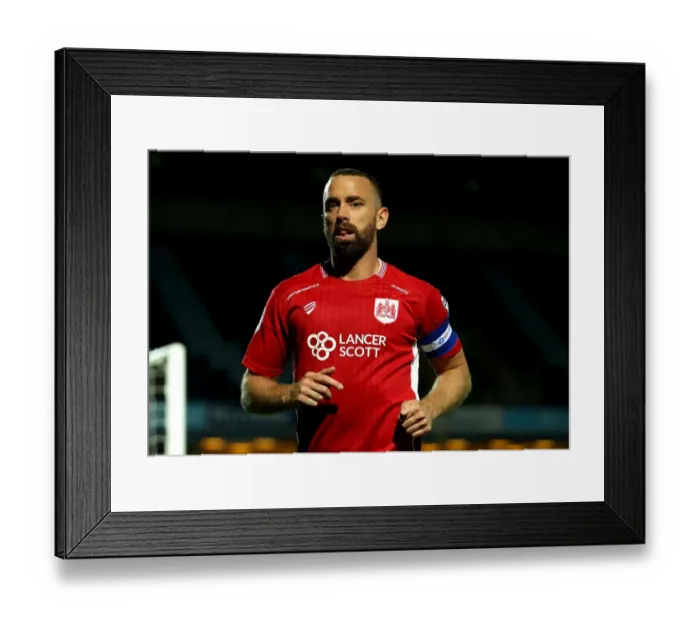 Framed Print : Aaron Wilbraham Leads Bristol City in EFL Cup Battle against Wycombe Wanderers