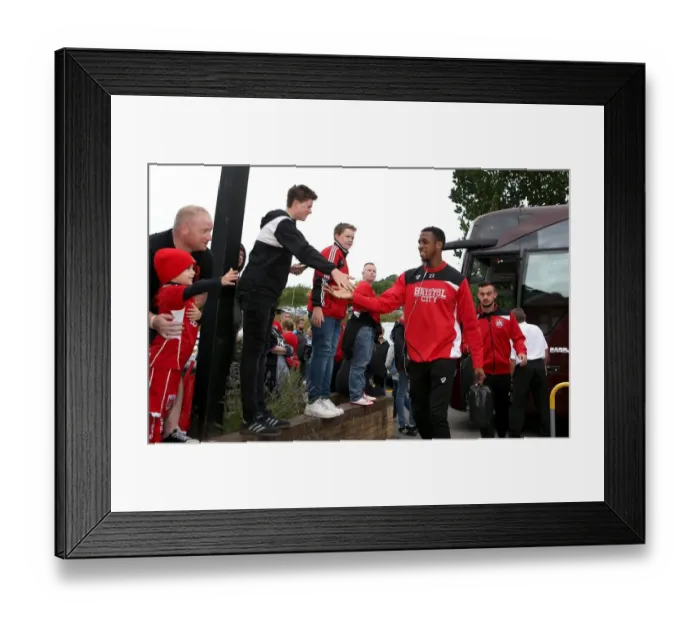 Framed Print : Jonathan Kodjia's Arrival: Wycombe Wanderers vs. Bristol City, EFL Cup Match, 2016 Framed Print : Jonathan Kodjia's Arrival: Wycombe Wanderers vs. Bristol City, EFL Cup Match, 2016
