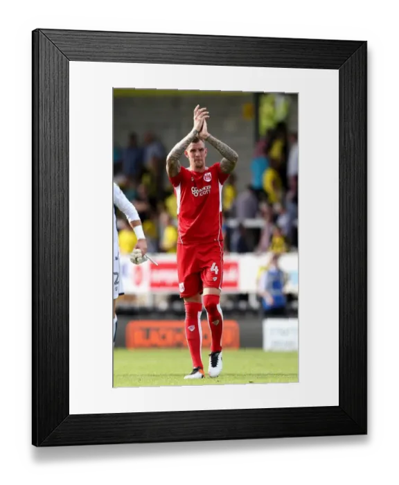 Framed Print : Aden Flint's Triumphant Applause: Burton Albion v Bristol City, Sky Bet Championship (13 / 08 / 2016) Framed Print : Aden Flint's Triumphant Applause: Burton Albion v Bristol City, Sky Bet Championship (13 / 08 / 2016)