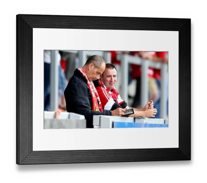 Framed Print : Bristol City Fans Cheering at Pirelli Stadium during Sky Bet Championship Match Framed Print : Bristol City Fans Cheering at Pirelli Stadium during Sky Bet Championship Match