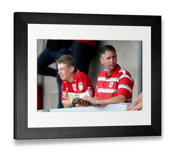 Framed Print : Bristol City Fans in Action at Burton Albion's Pirelli Stadium, Sky Bet Championship Match Framed Print : Bristol City Fans in Action at Burton Albion's Pirelli Stadium, Sky Bet Championship Match