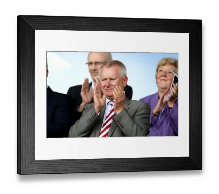 Framed Print : Bristol City FC: Steve Lansdown Cheers On His Team at Pirelli Stadium (Burton Albion vs. Bristol City, Sky Bet Championship) Framed Print : Bristol City FC: Steve Lansdown Cheers On His Team at Pirelli Stadium (Burton Albion vs. Bristol City, Sky Bet Championship)