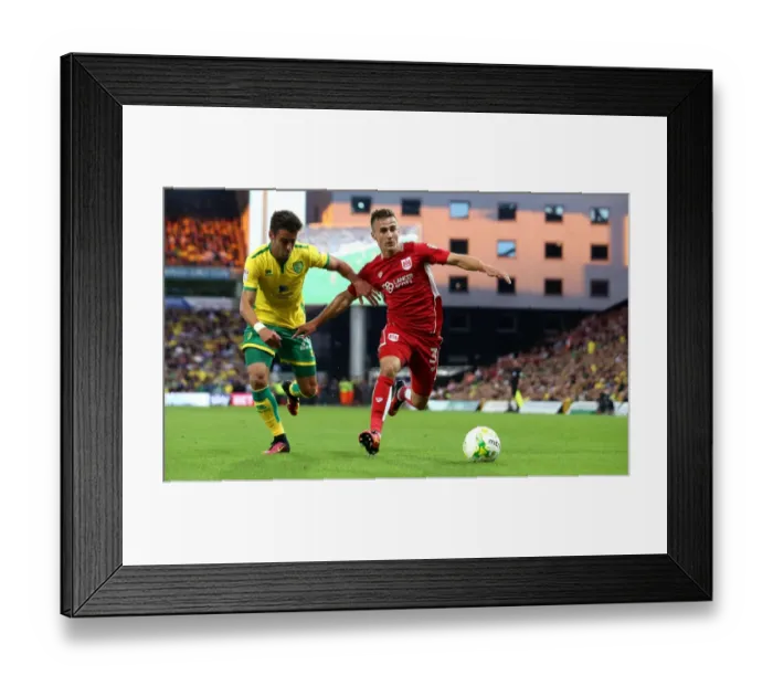 Framed Print : Norwich City v Bristol City 160816