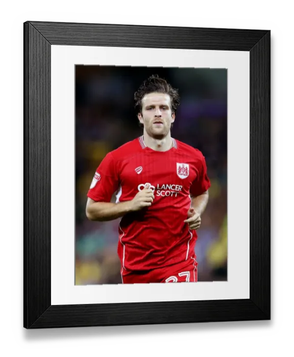 Framed Print : Bristol City's Adam Matthews Faces Off Against Norwich City at Carrow Road (16-8-16) Framed Print : Bristol City's Adam Matthews Faces Off Against Norwich City at Carrow Road (16-8-16)