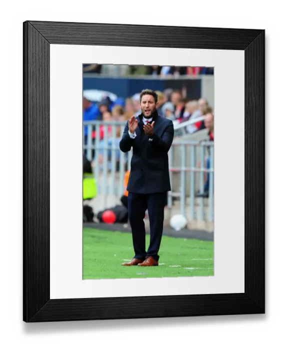 Framed Print : Johnson's Charge: Sky Bet Championship Showdown at Ashton Gate - Bristol City vs Newcastle United