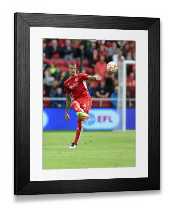 Framed Print : Aden Flint of Bristol City vs Newcastle United, Sky Bet Championship 2016