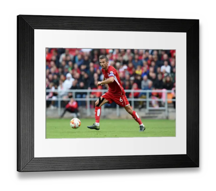 Framed Print : Gary O'Neil in Action: Bristol City vs Newcastle United, Sky Bet Championship (2016) Framed Print : Gary O'Neil in Action: Bristol City vs Newcastle United, Sky Bet Championship (2016)