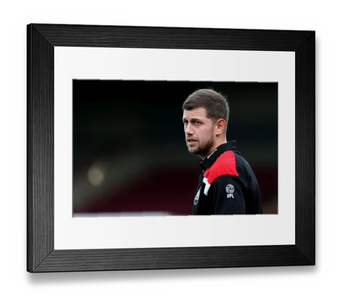 Framed Print : Scunthorpe United v Bristol City 230816