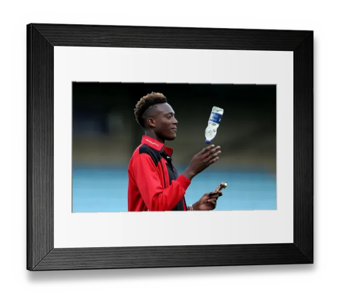 Framed Print : Tammy Abraham's Arrival: Scunthorpe United vs. Bristol City EFL Cup Clash, August 2016